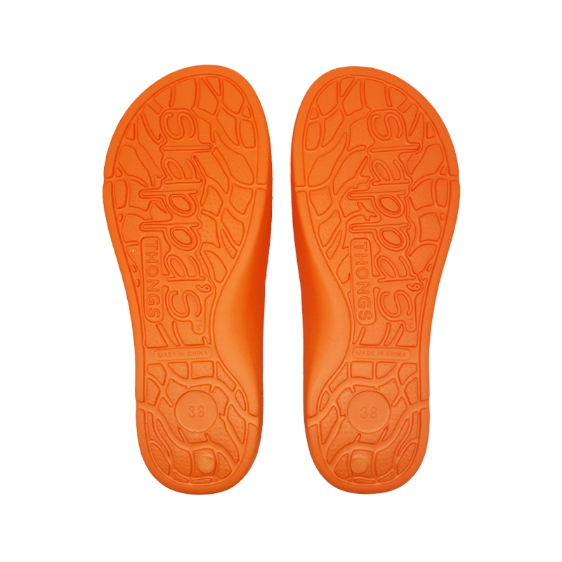 Orange Arch Support Thongs